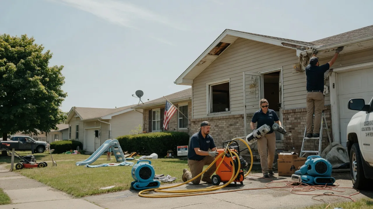 Water Damage Restoration in Brownstown, IN near me
